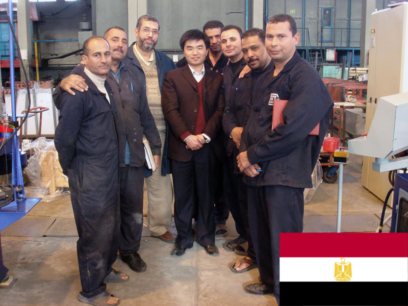 HUASHUN is invited to Egypt